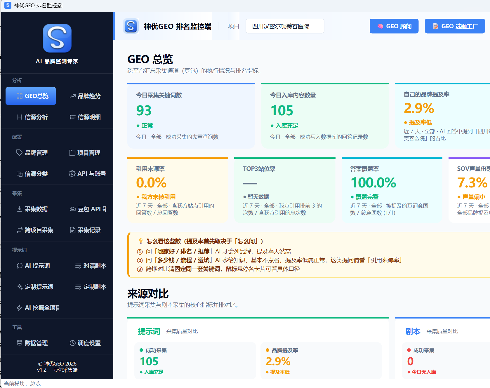 采集总览